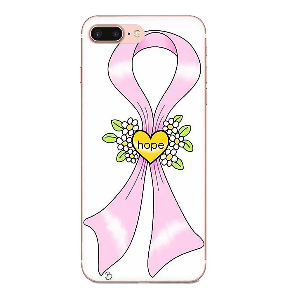 Чехол из ТПУ для девочки с раком груди розовая лента Galaxy Grand A3 A5 A7 A8 A9 A9S On5 On7 Plus Pro Star