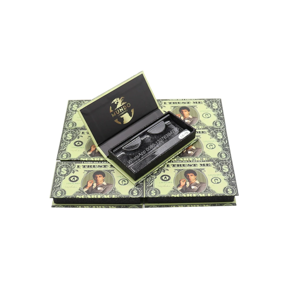 

Тема денег прямоугольные ресницы пустая коробка с бесплатным лотком оптом норковые ресницы с упаковкой Индивидуальная коробка с логотипом