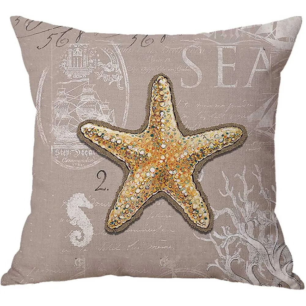 Чехол для подушки с принтом чудо Морской морской звезды | Дом и сад