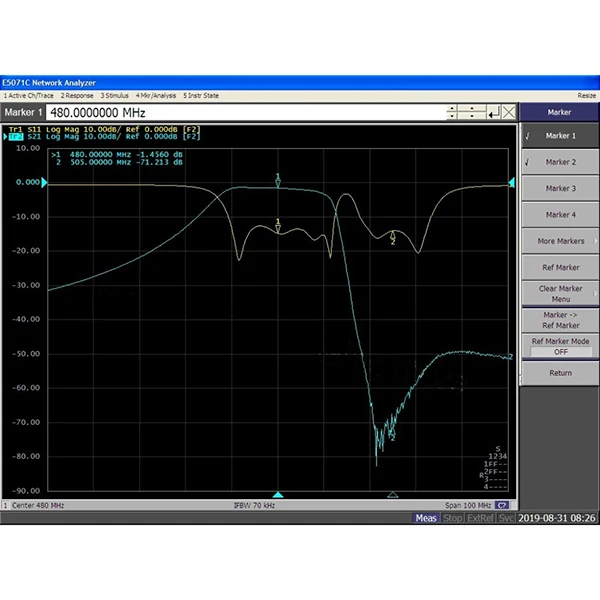 50KHz 1000MHz HF VHF UHF VNA векторный сетевой анализатор комплект 4 3 дюймовый ЖК дисплей с
