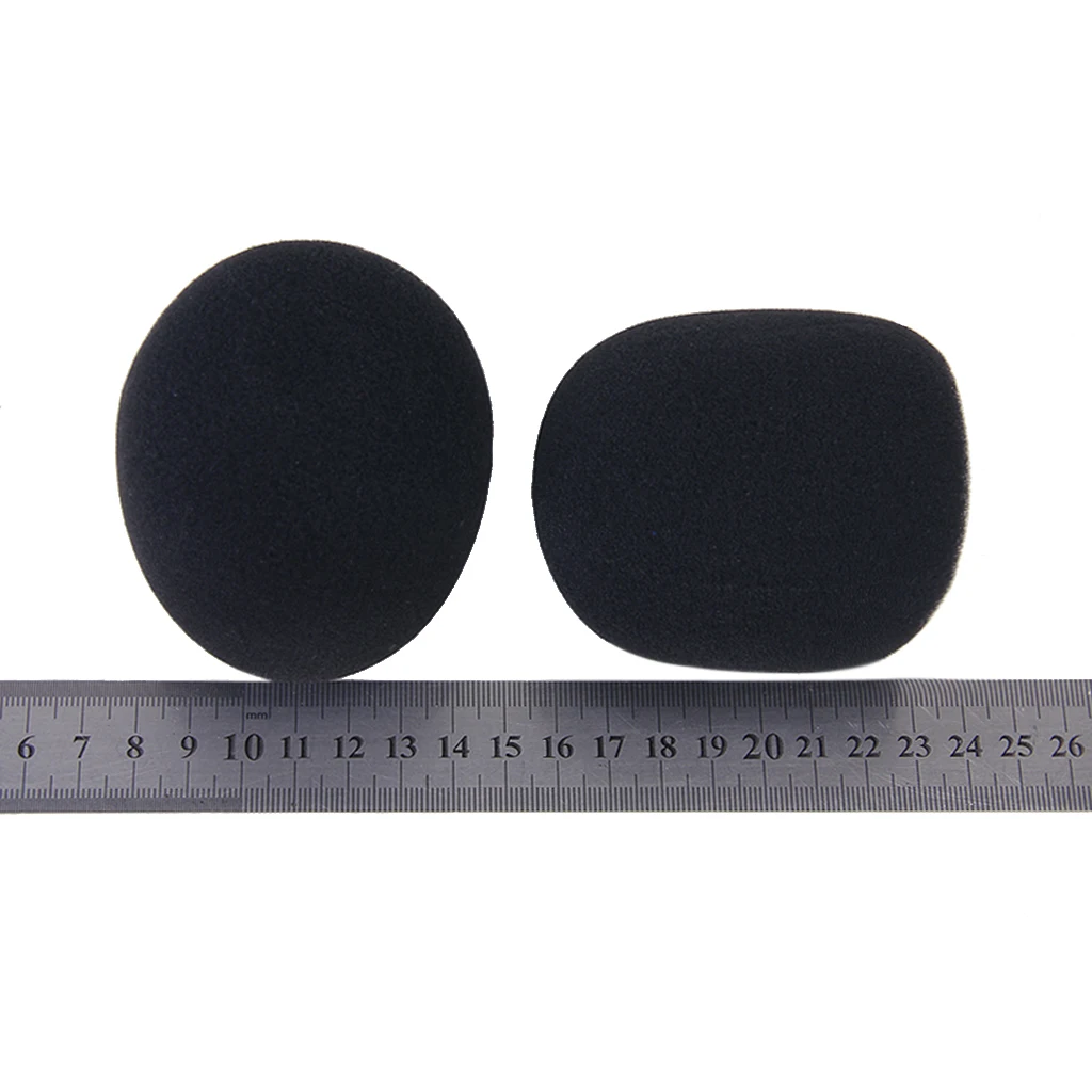 

2 Pieces Microphone Cover Protector Windshield Mic Accessories
