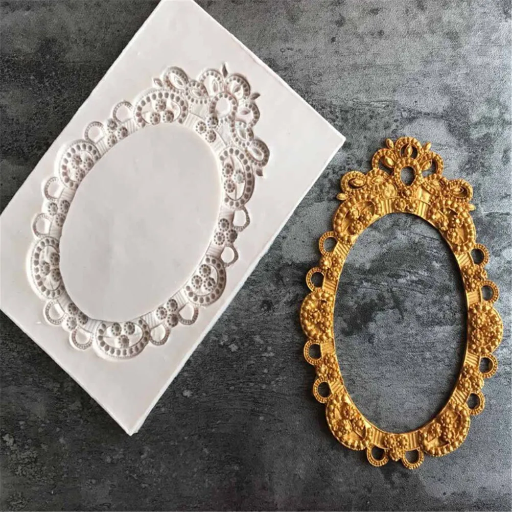 Форма для выпечки формы силиконовые границы тиснение дома и Кухня инструмент в