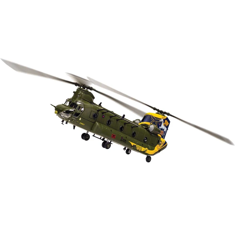 

100th anniversary of Corgi aa34216 1 / 72 Chinook HC. 4 zh777 nugan helicopter