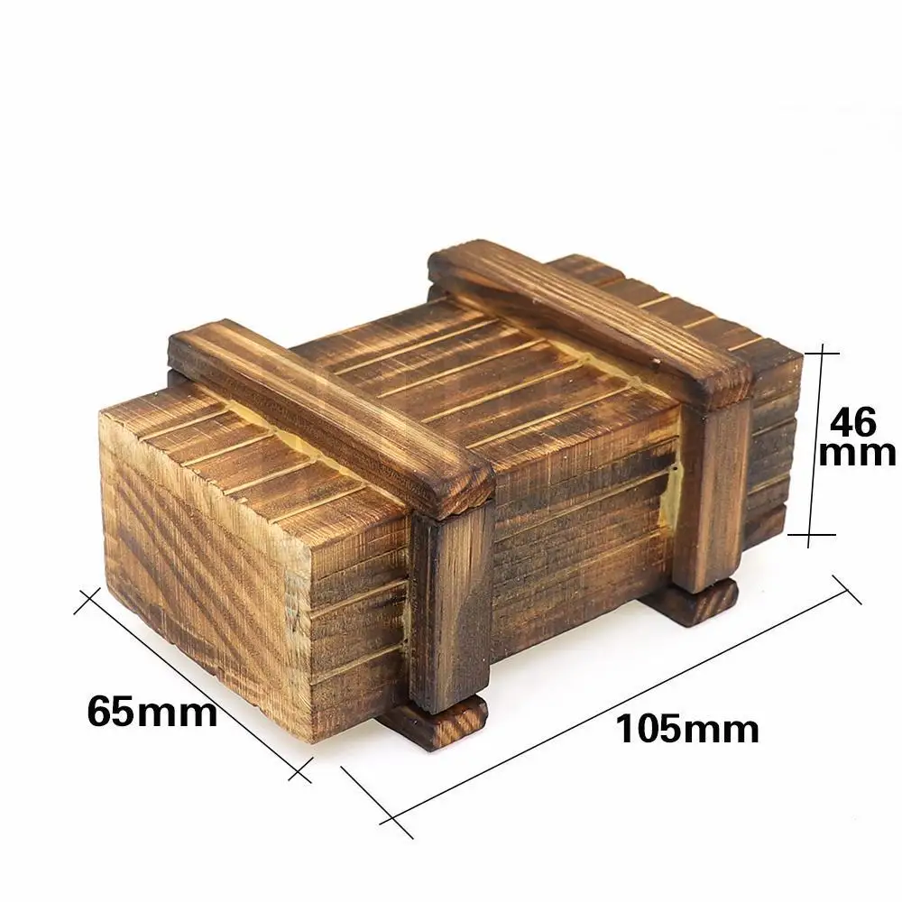 RC Rock Crawler 1:10 Decorative Accessories Axle Box Wooden Box For CC01 Trax TRX-4 SCX10 D90 D110 Tamiya RC Car Truck
