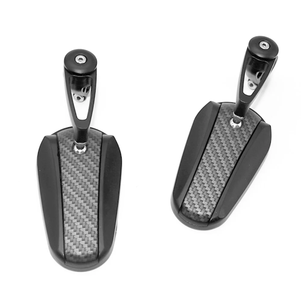 

1 Set Aluminum Motorcycle 7/8" 22mm Handle Bar End Side Rearview Mirror Universal Motorbike Bike Handlebar Rear View Mirrors