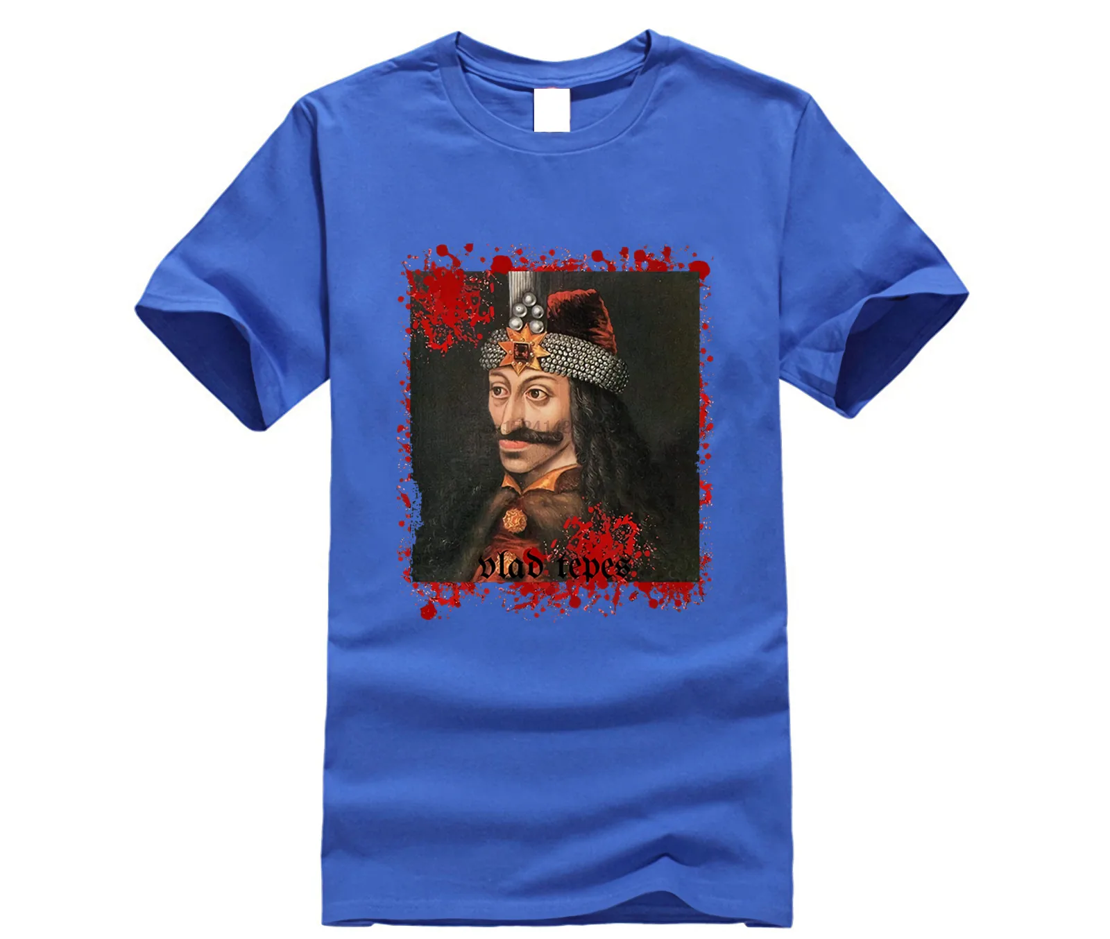 Vlad Tepes граф Дракула графическое искусство футболка с вампиром | Мужская одежда