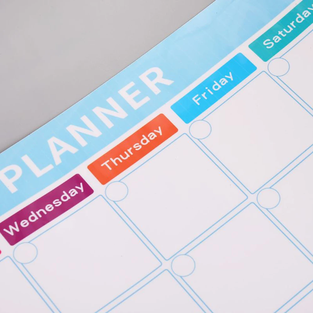 Магнитная доска Размера A3 календарь список дел ежемесячный ежедневник наклейка