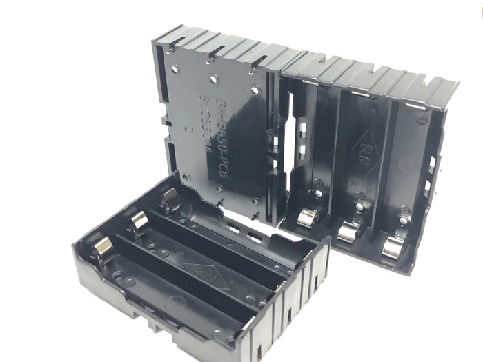 500 шт./лот MasterFire черный пластиковый 3x3 7 в 18650 Батарейный отсек крышка 6 контактов
