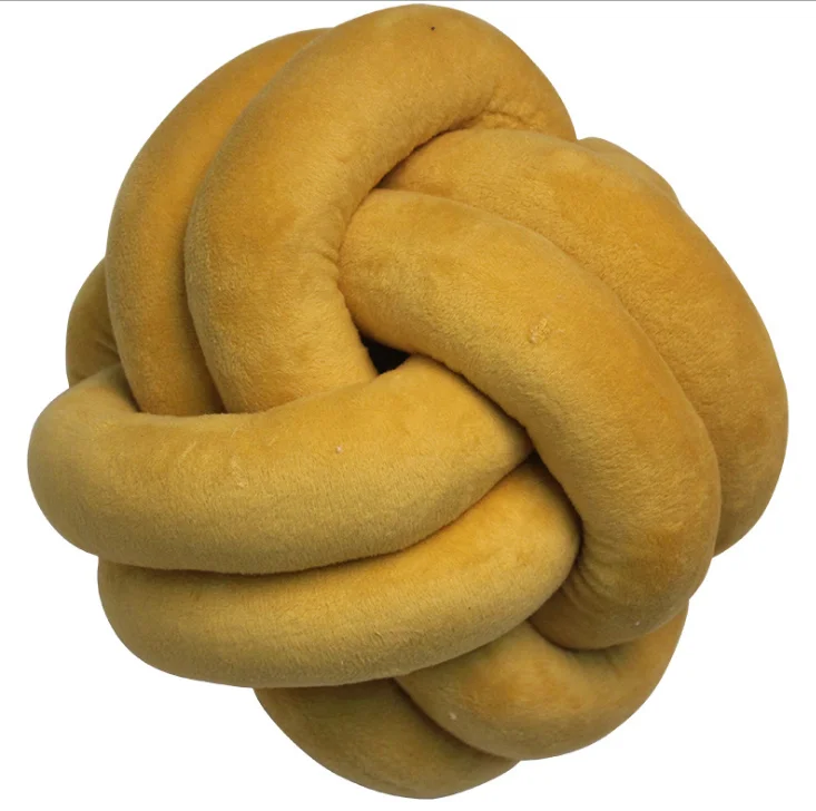 Подушка в форме шара с узелком/декоративная подушка европейском стиле для отдыха