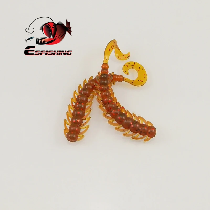 Esfishing,, мягкие приманки, рок Bugsy, 70 мм, 12 шт., приманки для ловли карпа, окунь, зунд, щука, приманка для ловли на крючок, зимняя рыба