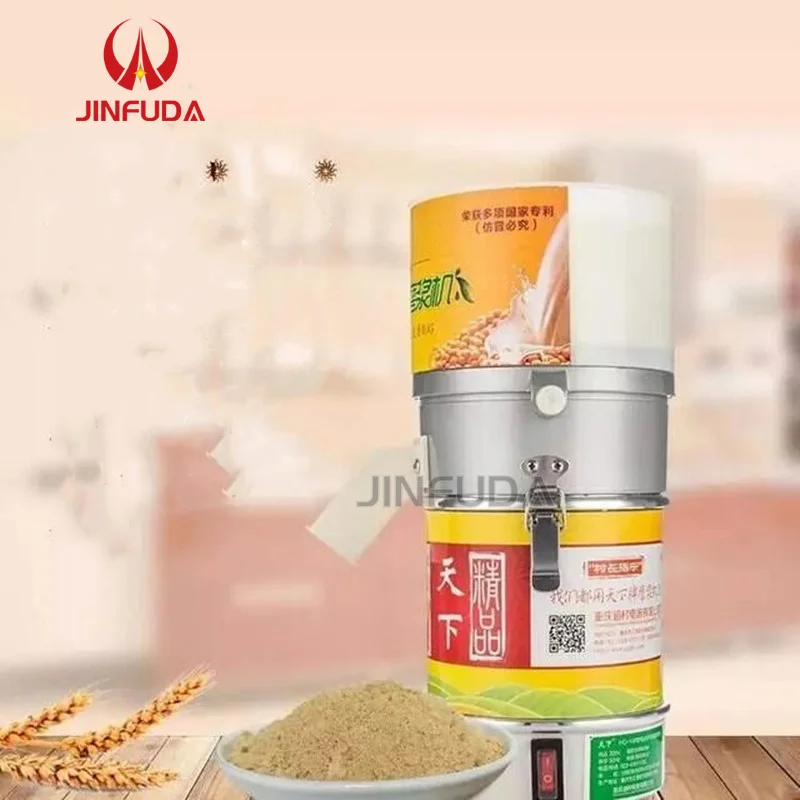 Электрическая каменная мельница для сосисок муки риса бытовая маленькая