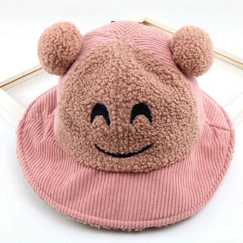 

Fashion Cartoon Baby Hat Autumn Cotton Baby Sun Hats Unisex Spring Bucket Cap Children Accessories Children Caps