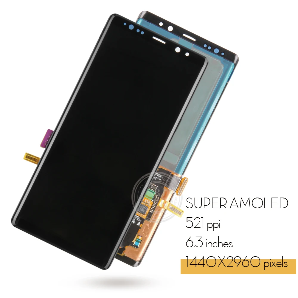 6 3 ''Супер AMOLED 2960x1440 дисплей для Samsung Galaxy Note 8 LCD сенсорный экран Note8 N9500 ЖК - Фото №1