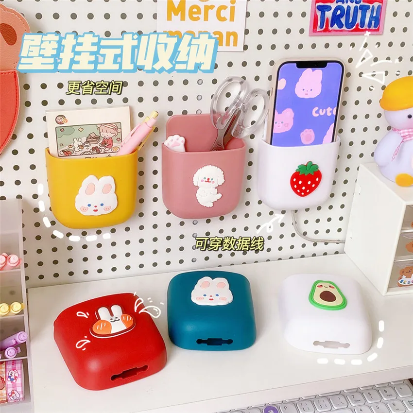 Мультяшные корейские товары для дома настенный декоративный держатель сотового