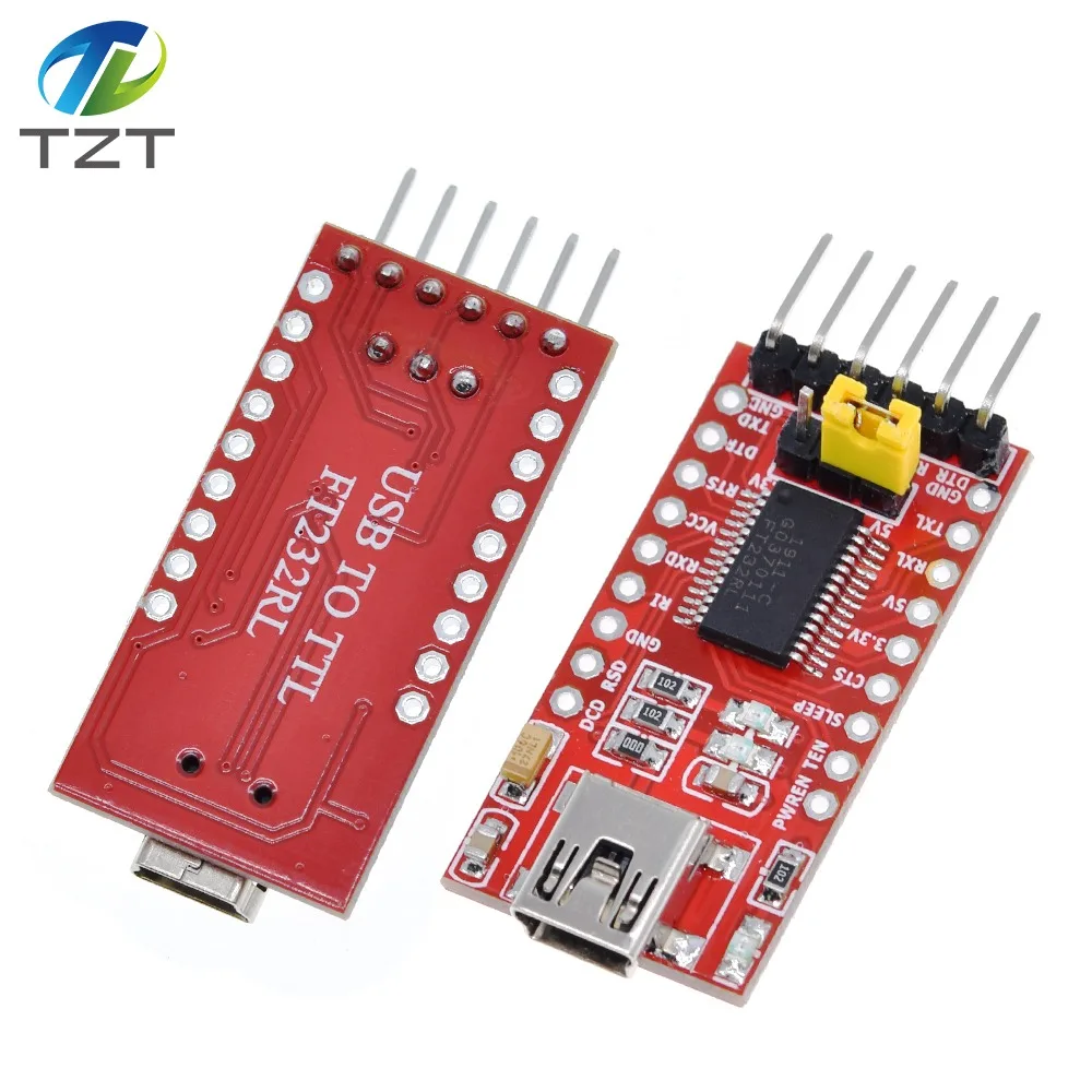 Модуль последовательного адаптера FT232RL FT232 FTDI USB 3 В 5 в TTL для платы Arduino Mini Port шт.|usb