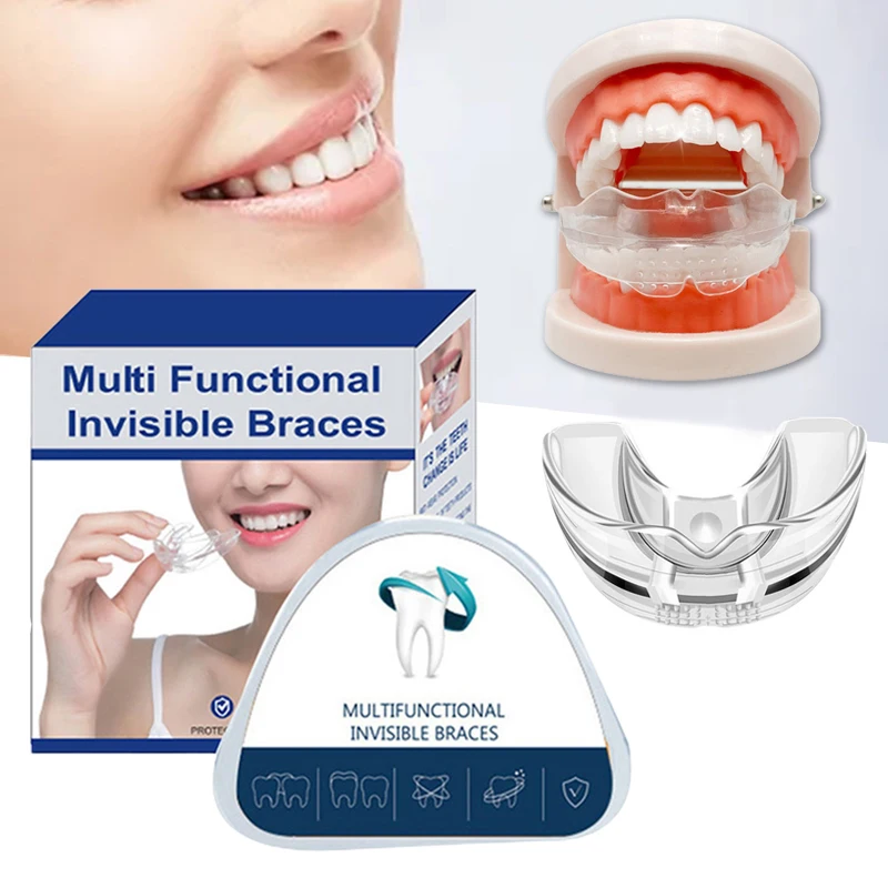 

Teeth Appliance Professional Transparent Teeth Retainer Trainer Multifunctional Braces For Adults Jdh88