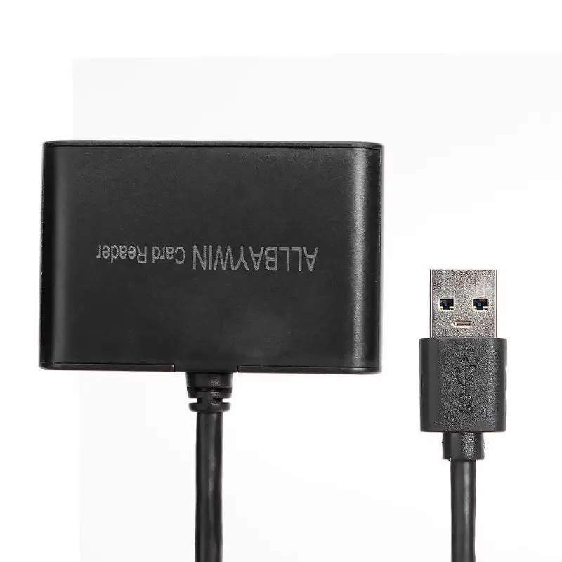 Высокоскоростной мини USB3.0 кардридер с поддержкой горячей замены безопасности надежный 3 в 1 универсальная карта памяти и TF карта и CF карта