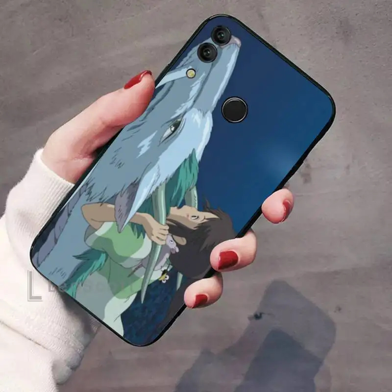 

Japan Anime chihiro Spirited Away Phone Cases For Huawei Honor view 7a5.45inch 7c5.7inch 8x 8a 8c 9 9x 10 20 10i 20i lite pro