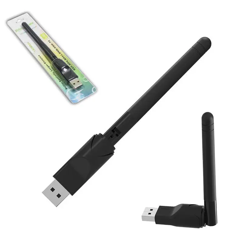 RT5370 USB 2 0 150 Мбит/с WiFi беспроводная сетевая карта 802 11 b/g/n LAN адаптер с поворотная
