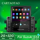 Автомагнитола 2 din на Android 9,0 для Suzuki SX4 2006-2013, мультимедийный видеоплеер с экраном 9,7 дюйма Tesla, стерео-навигацией, GPS и камерой