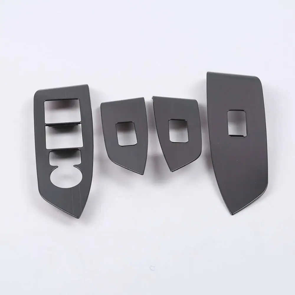 

Car Interior Door Armrest Panel Window Switch Lift Buttons Cover Trim Sticker For MAZDA CX-5 CX5 CX 5 2017 2018 2019 Accessories