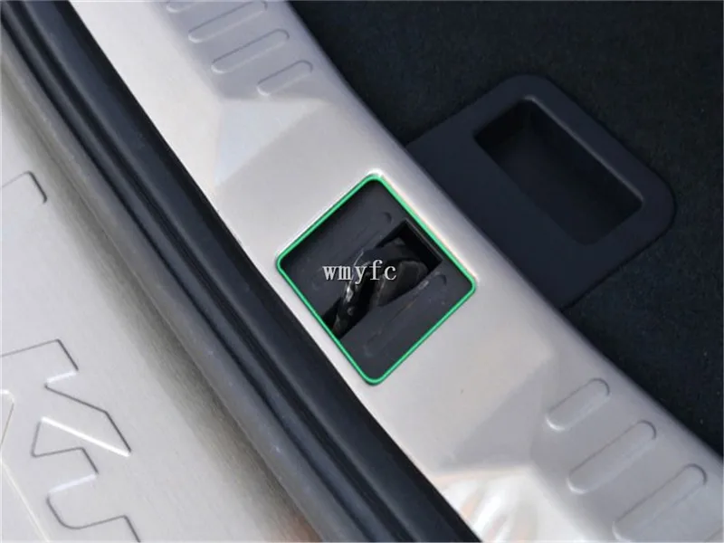 Внутренняя и внешняя защитная пороговая педаль из нержавеющей стали для крышки