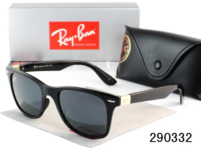 Винтажные Ретро солнцезащитные очки RayBan RB4195 уличные очки RayBan мужские/женские ретро солнцезащитные очки мужские очки тени UV400
