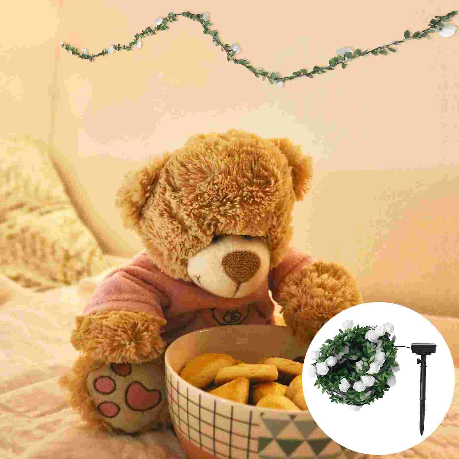 

1 Набор светодиодных гирсветильник д, искусственная Роза, освесветильник виноградной лозы, светильник от солнечной энергии