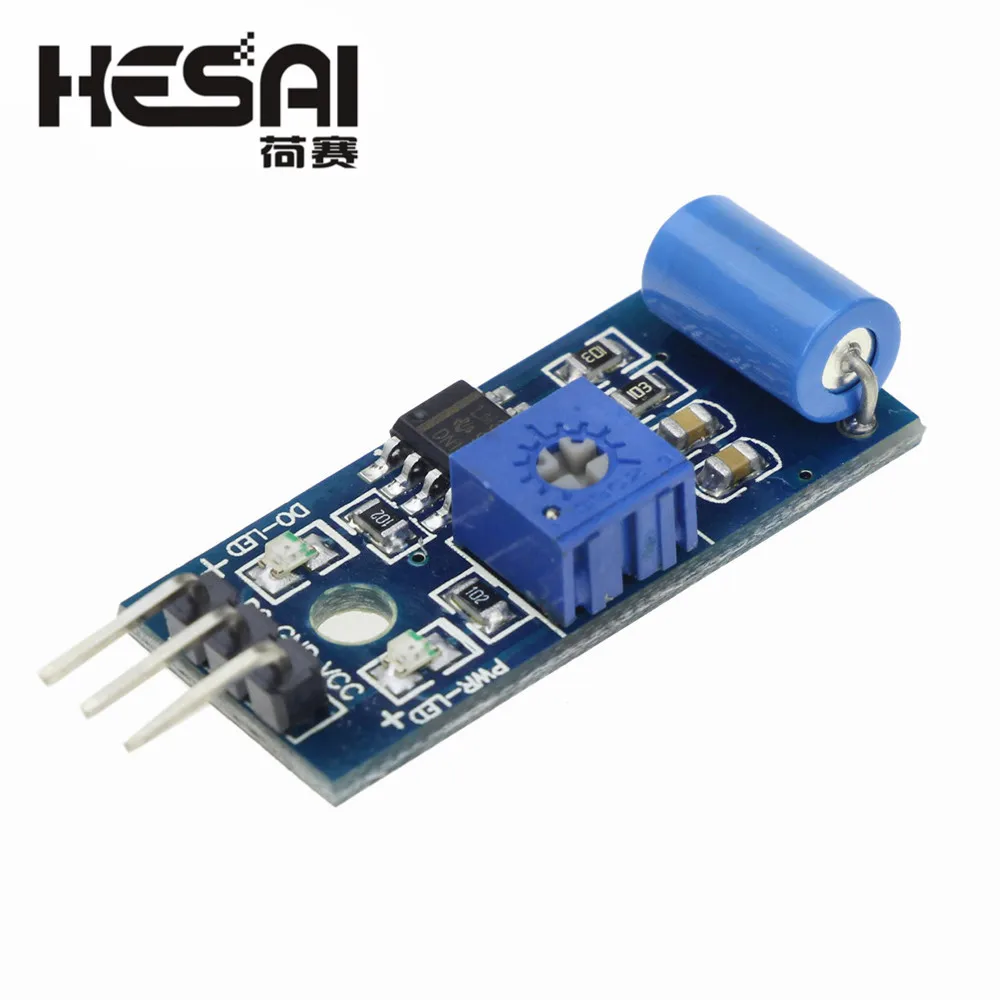 Нормально закрытый модуль вибрационного датчика для системы сигнализации