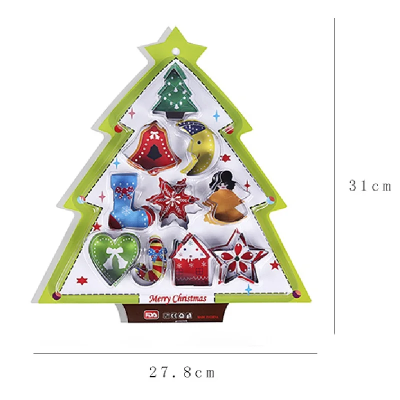 10 шт. резаки для печенья из нержавеющей стали | Дом и сад