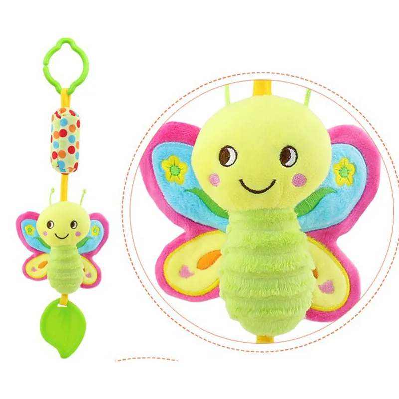 Мультяшная птица ребенок Подвесные погремушки новорожденный мобильный телефон