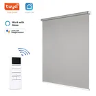 Мотор затвора с Wi-Fi tuya, полузатенение, голосовой пульт дистанционного управления Alexa Google Assistant, моторизованный полузатемняющий умный дом