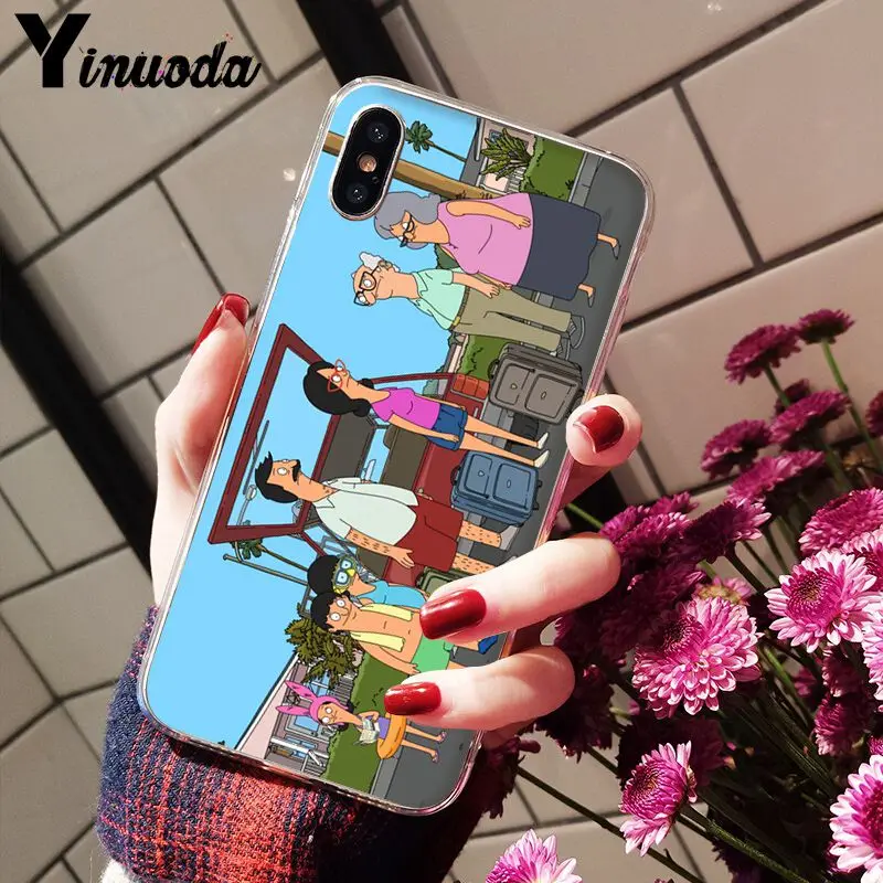Yinuoda чехол для Bobs Burgers DIY роскошный высококачественный защитный iPhone 8 7 6 6S Plus X XS MAX 5