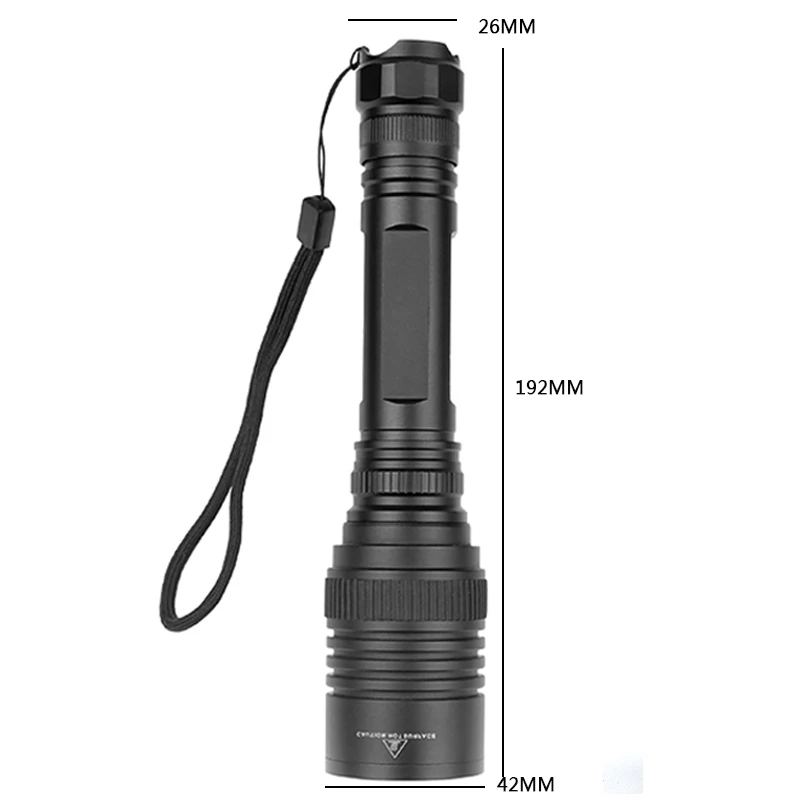 Litwod P73Z30 3200LM CREE XHP70.2 32 Вт Мощный тактический светодиодный фонарик с зумом для объектива 18650 батарея