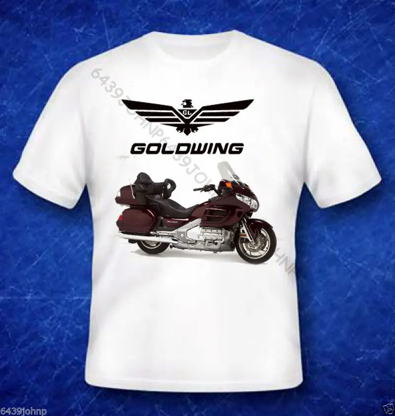 

New Fashion Hot T-Shirt Summer Style Funny Japan Goldwing Maroon Gl1800 2007 Classic Vintage Biker Motorcycle T-Shirt