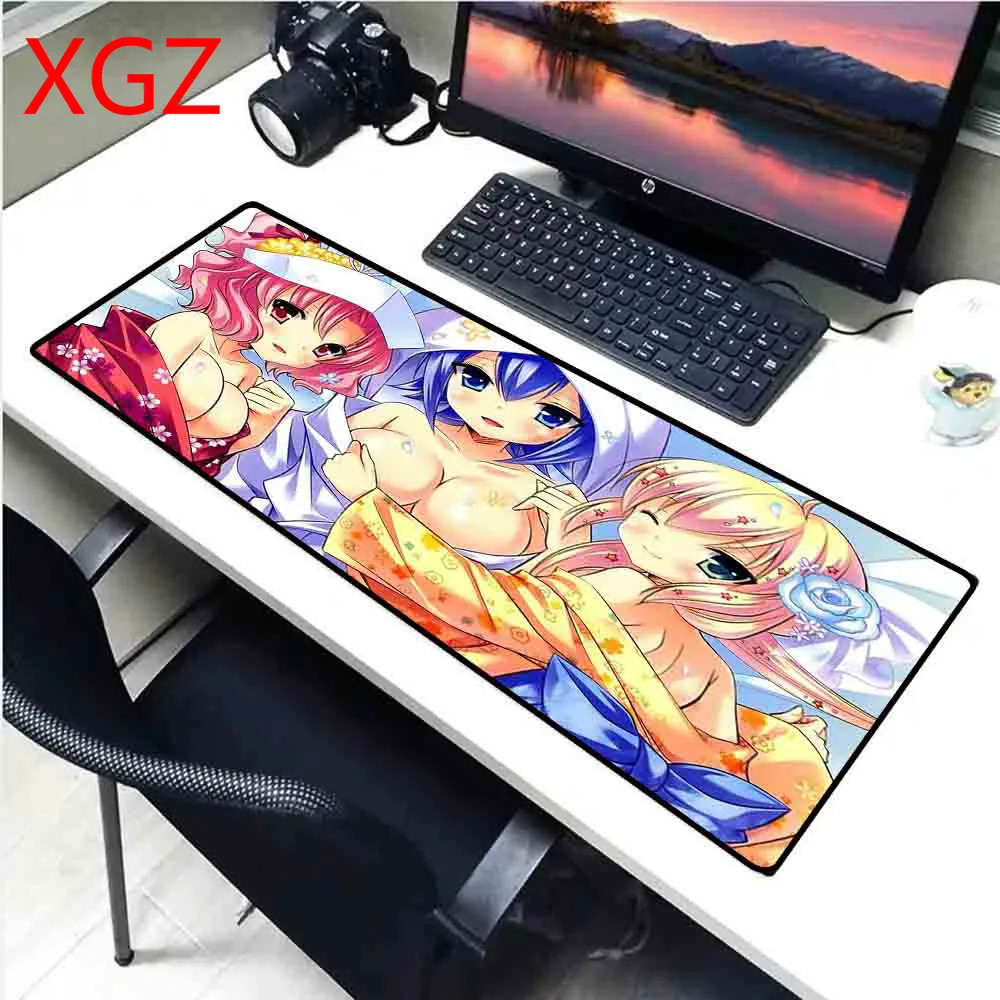 Коврик для мыши XGZ с анимационными рисунками привлекательных девушек