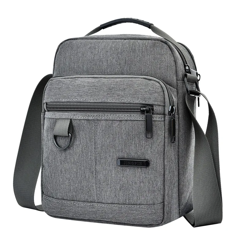 Men's Shoulder Bag Simple Fashion Trendy Waterproof Wear-resistant Messenger Bag Oxford Cloth Casual Sports Handbag