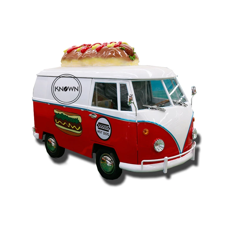 Питание прицепов мобильный Еда грузовики электрический грузовик для пищевых