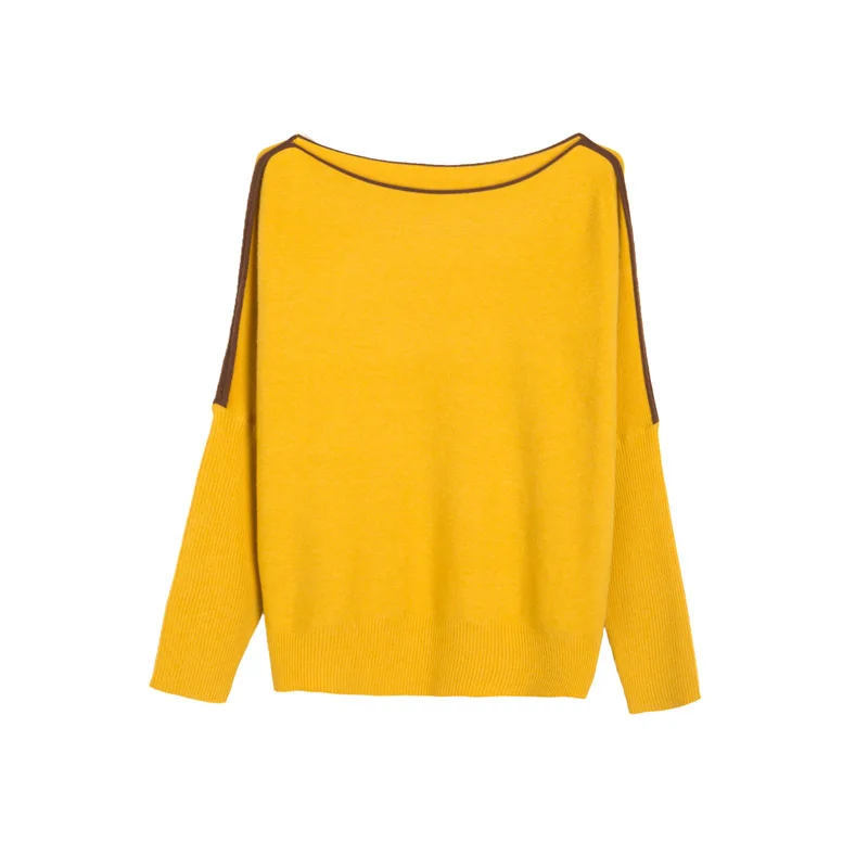 Новинка 2019 корейский женский осенний и зимний свитер с рукавом летучая мышь