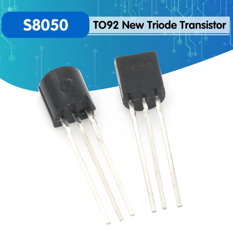 100 шт. S8050 TO-92 8050 TO92 Новый триодный транзистор | Электроника