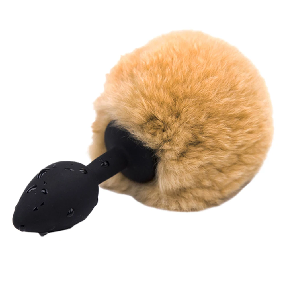 Cute Plush Tail Anal Butt Silicone Plug Couple Alternative Flirting Erotic Cosplay Props Adult Appeal Sex Toys Men and Women |