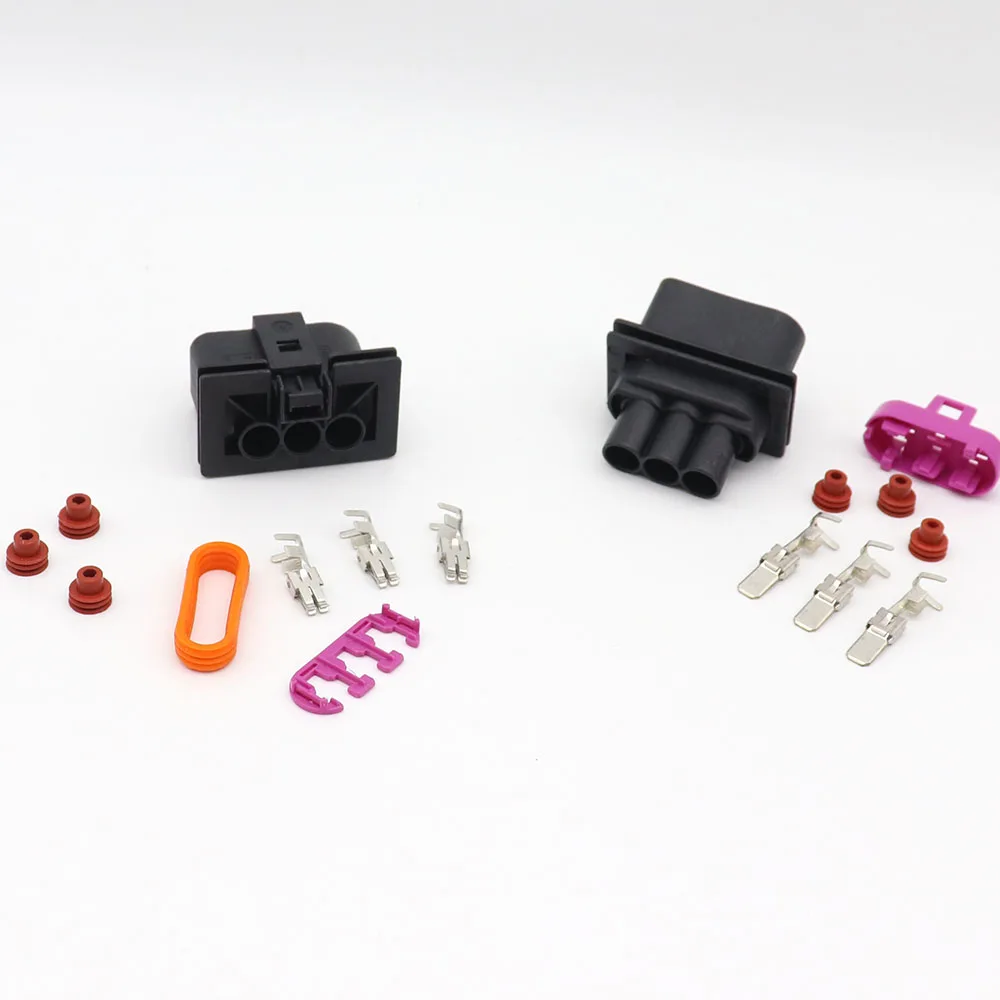 3P разъем водонепроницаемый автомобильный Электрический провод разъем электронный вентилятор разъем радиатора для автомобиля DJ70328-6.3-11/21