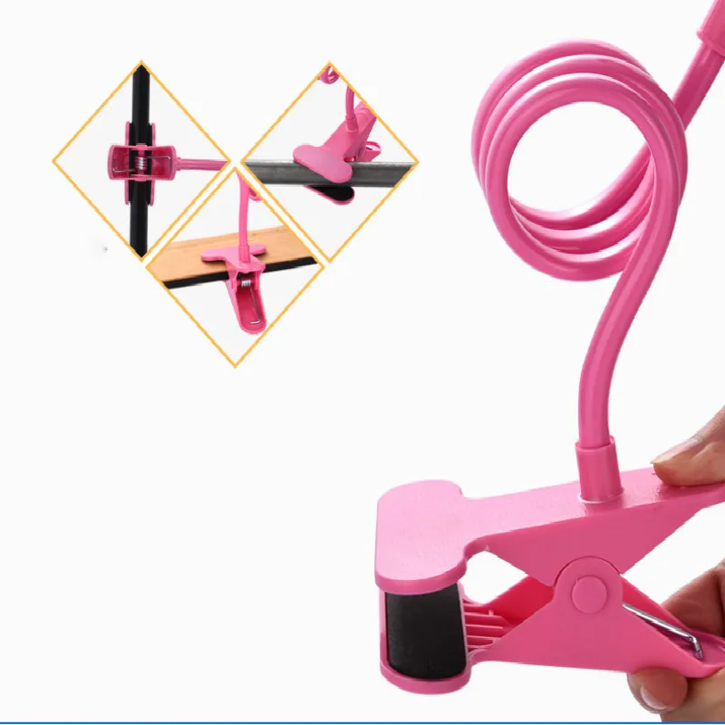 Длинная подставка для телефона с поворотом на 360 градусов гибкий держатель