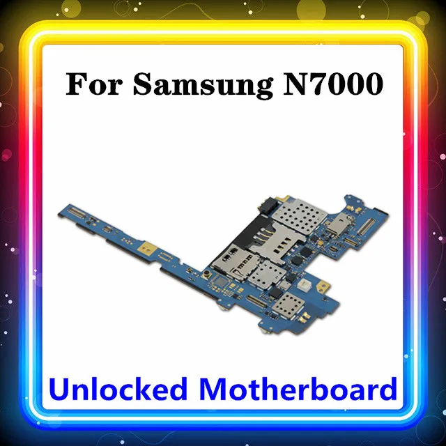 Оригинальная для Samsung Galaxy Note N7000 материнская плата Android OS установка полностью