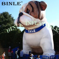 2020 hot sale lifelike inflatable bulldog giant inflatable dog mascot balloon for zoo advertising