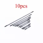 10 шт. M4 нажимной стержень с резьбой длиной 40 мм-250 мм сервопривод из нержавеющей стали для радиоуправляемой лодки восхождения автомобиля модели самолета с неподвижным крылом