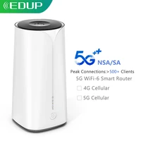 edup 5g cpe qualcomm chipset wifi6 smart wireless router gigabit port dual band multi service router 2 5gbps unlocked high rate