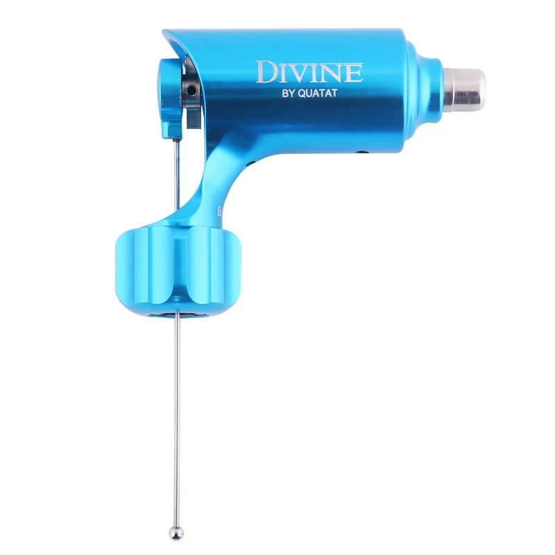 

QUATAT Brand DIVINE EOS Rotary Tattoo Machine Adjust Stroke Length Tattoo Gun RCA Connect Custom Motor For Shader And Liner
