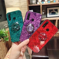 luxury diamond cute glitter case for huawei y9prime2019 y5 y7 y8 y5p y6p y7 y8p y9s honor 8a 9a v30 y6 2019 marble holder cover