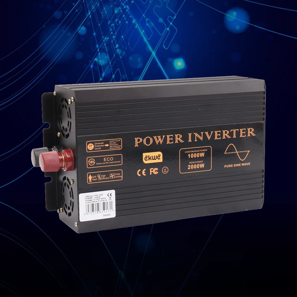 Новая лучшая пиковая мощность 2000 Вт поддерживающая 1000 преобразователь 12 220